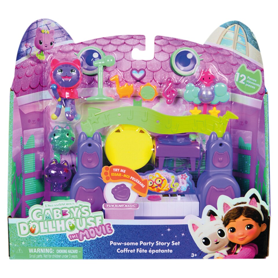 Dreamworks Gabby's Dollhouse The Movie Paw-Some Party Story sada