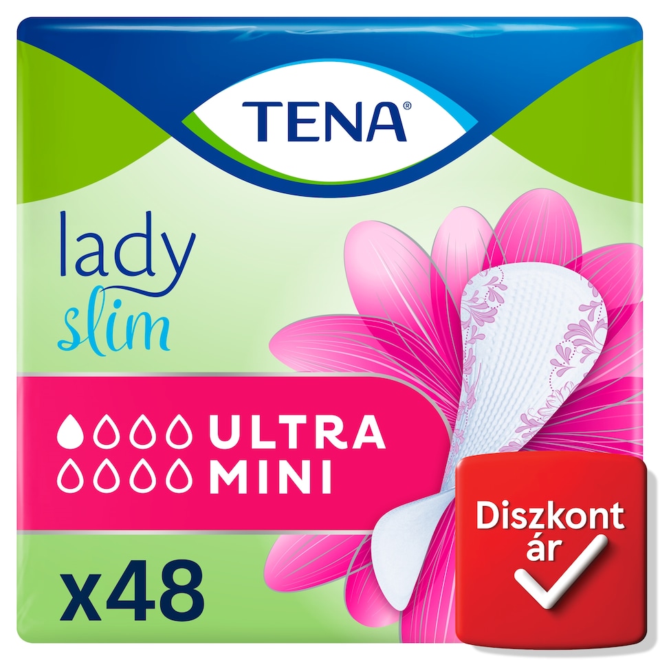 Tena Lady Slim Ultra Mini vékony inkontinencia betét 48 db  1. kép