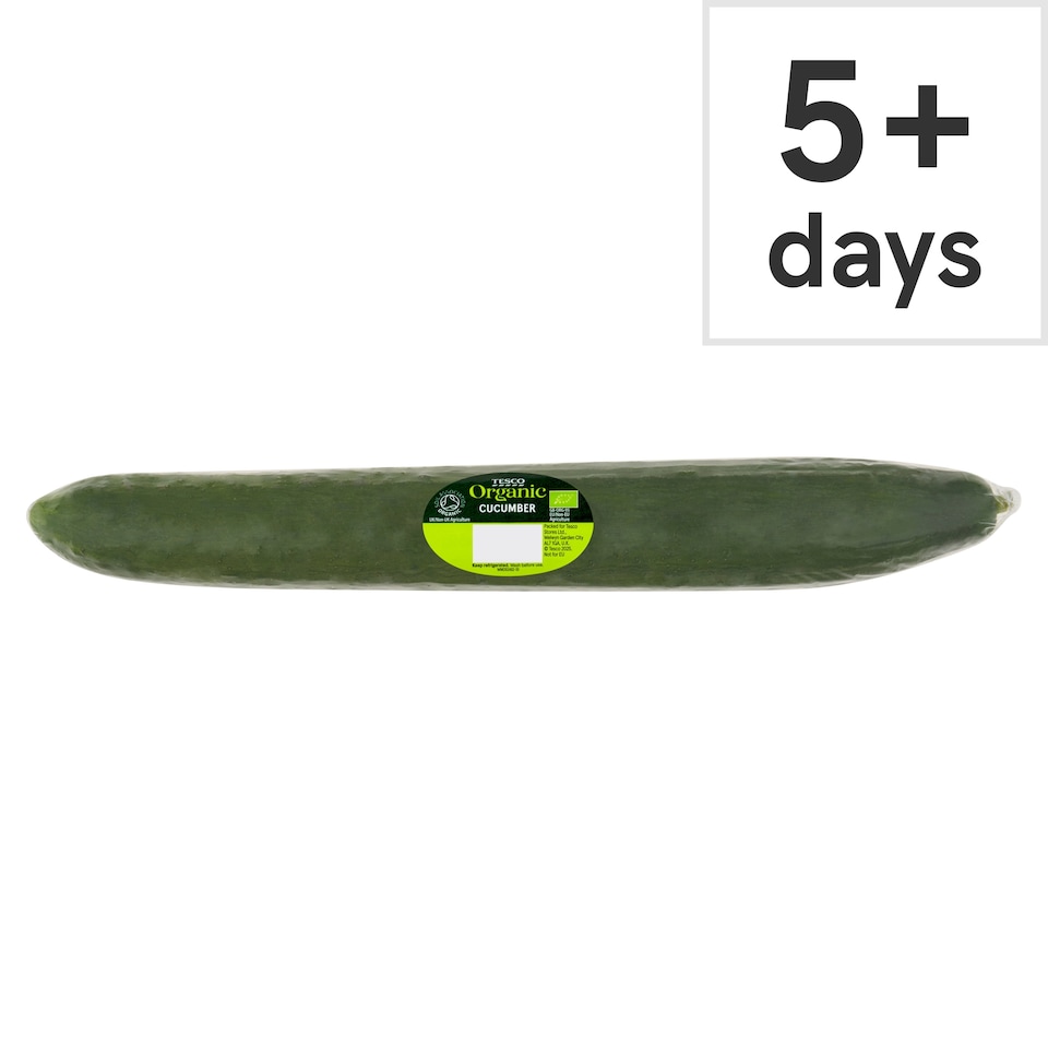 Tesco Organic Whole Cucumber