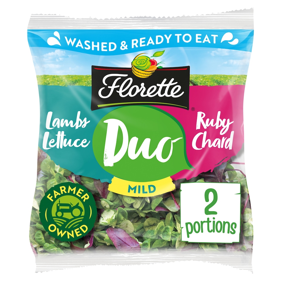 image 1 of Florette Lambs Lettuce And Ruby Chard-Duos 70G