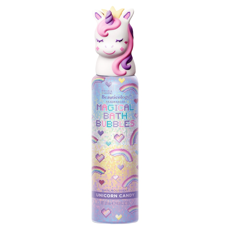 image 1 of Baylis & Harding Beauticology Unicorn Candy Bath Bubbles 320ml