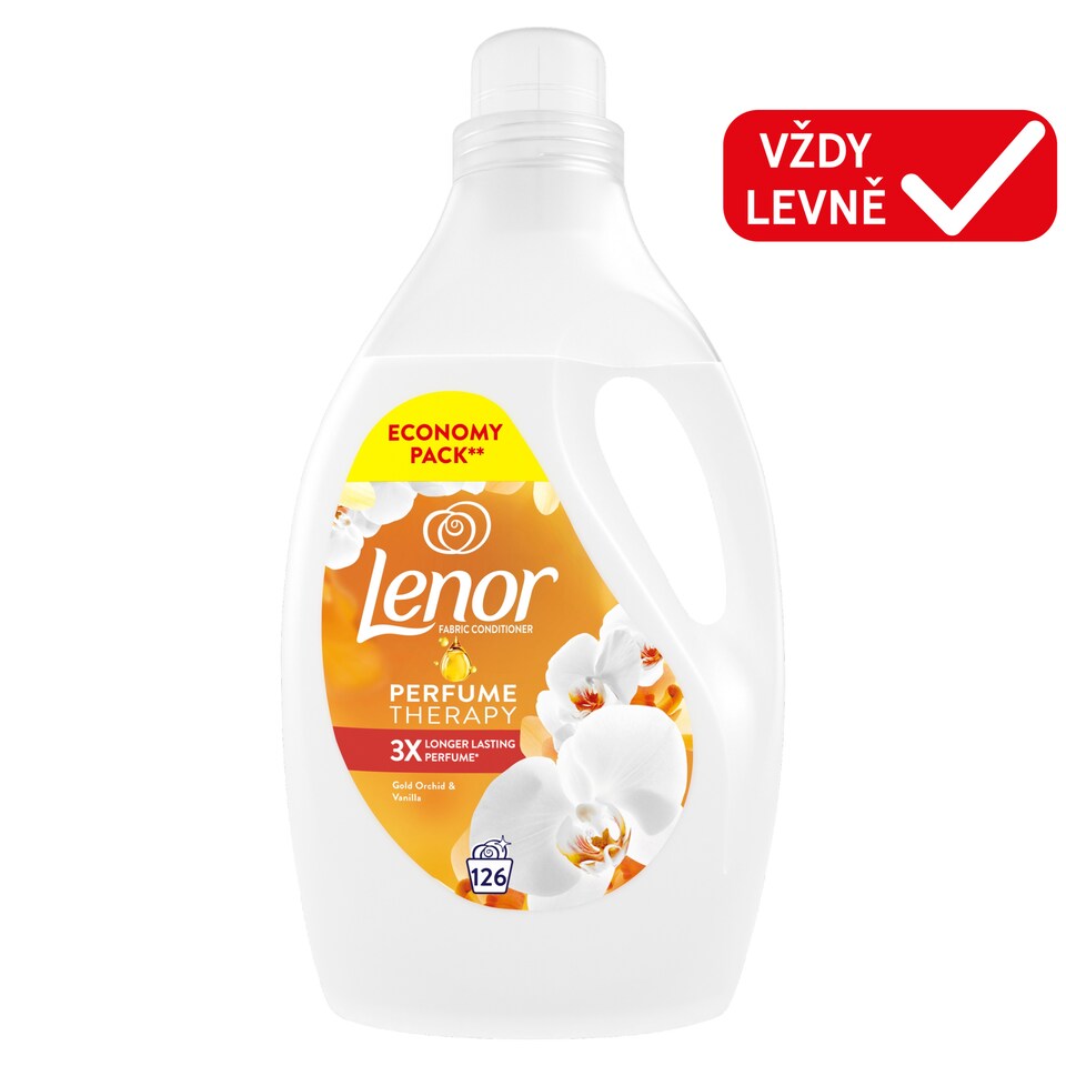 Obrázek 1 pro produkt Lenor Aviváž, 126 Praní, Gold Orchid & Vanilla