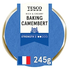 Tesco Plain Baking Camembert 245g