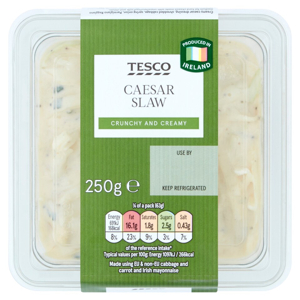 Tesco Caesar Slaw 250G