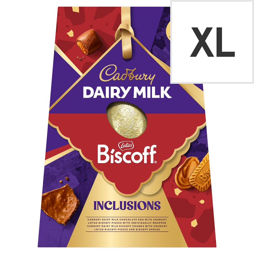 Cadbury Dairy Milk LOTUS Biscoff Easter Egg 368g
