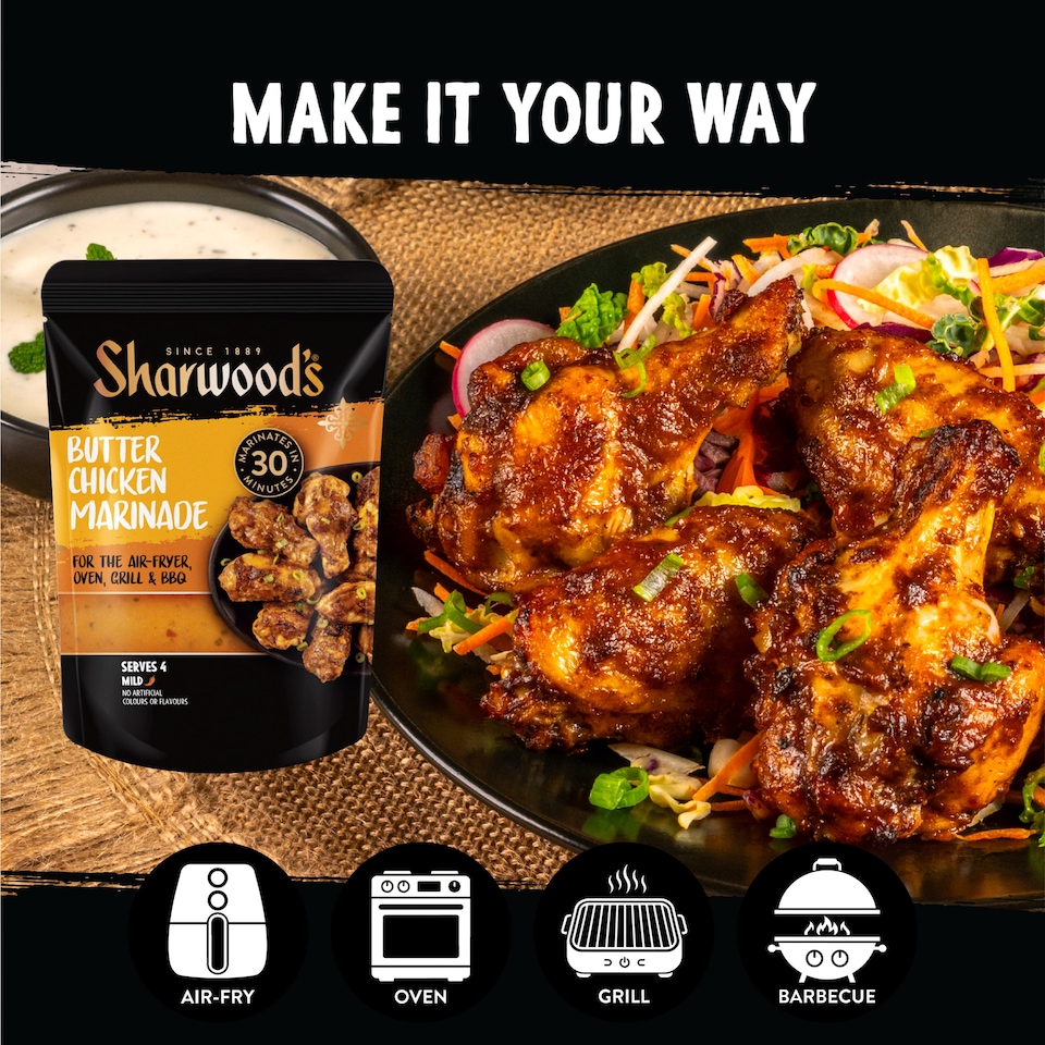 image 1 of Sharwood's Butter Chicken Marinade 170g