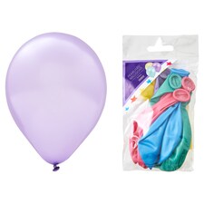 Tesco Pearlised Balloons 10 Pack