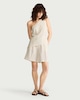 image 1 of F&F Textured Pleated Tie Waist Co-ord Shorts in Cream