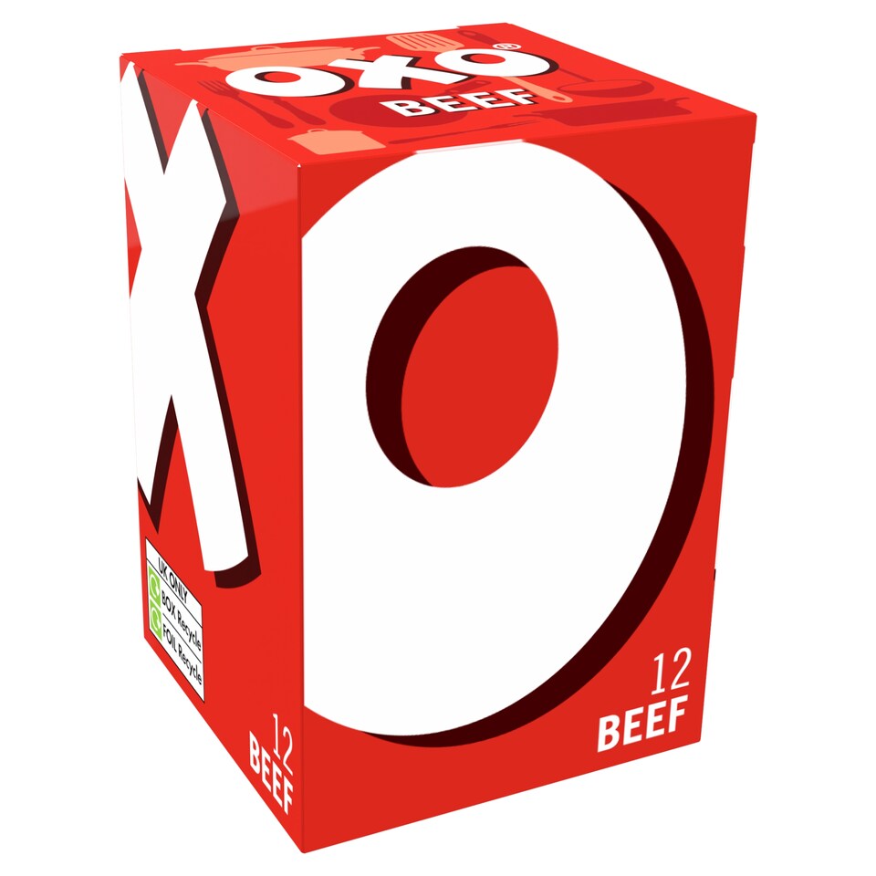 image 1 of Oxo Beef Stock Cubes 12 Pack 71g