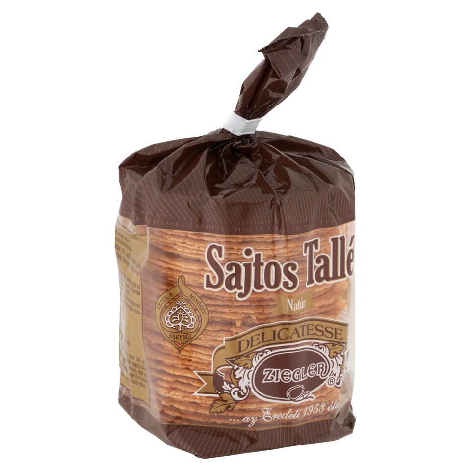 Ziegler natúr sajtos tallér 165 g  1. kép