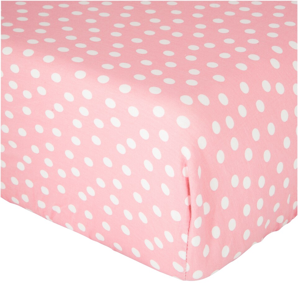 image 1 of Fred & Flo Floral Cotbed Fitted Sheets 2 Pack