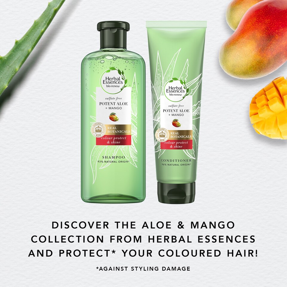 image 1 of Herbal Essences Bio Renew Aloe & Mango Shampoo 380Ml