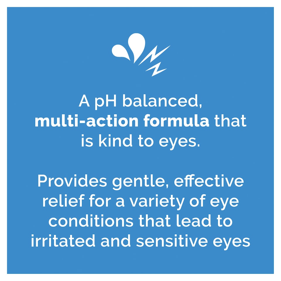 image 1 of Optrex Multi Action Soothing Eye Wash For Irritated Eyes 300ml