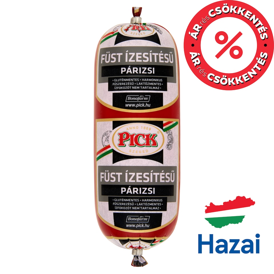 PICK Füst ízesítésű párizsi 400 g  1. kép