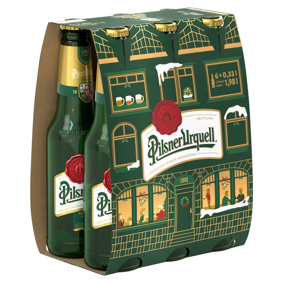 Pilsner Urquell Pivo ležák světlý 6 x 0,33l (1,98l)