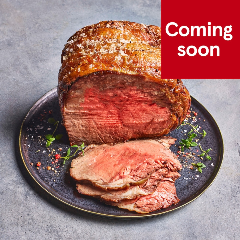 39. Tesco Finest 30-Day Matured Boneless Rib of Beef 1.4 - 2kg (Serves 4-6)