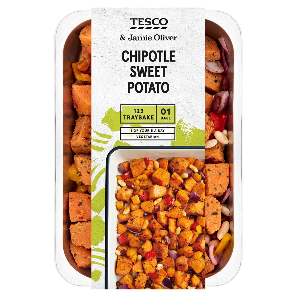 Tesco & Jamie Oliver Chipotle Sweet Potato 800G