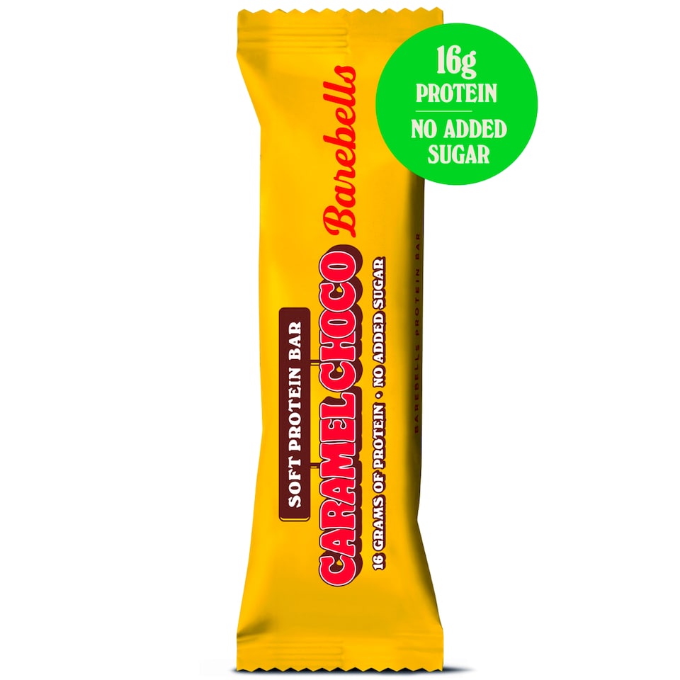 image 1 of Barebells Soft Protein Bar Caramel Choco 55g