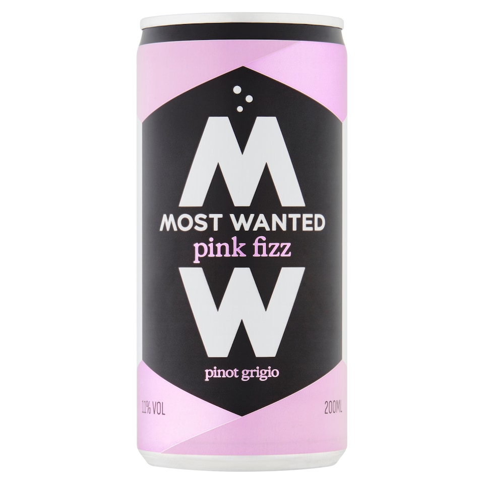Most Wanted Pinot Grigio Pink Fizz 200Ml