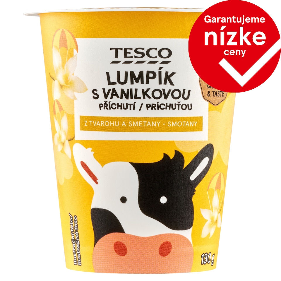 Tesco Lumpík with Vanilla Flavor 130 g