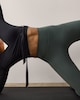 image 3 of F&F Active ULTRASTRETCH Flared Leggings in Green
