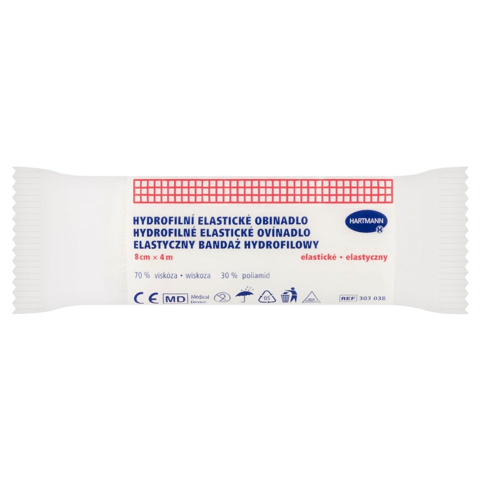 obrázok 1 z Hartmann Hydrofilné elastické ovínadlo 8 cm x 4 m