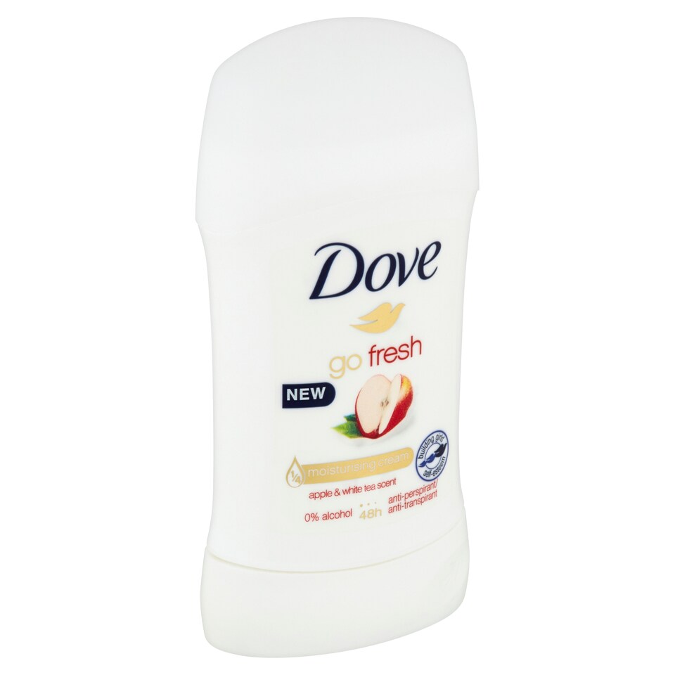 Dove Apple & White Tea tuhý antiperspirant 40ml