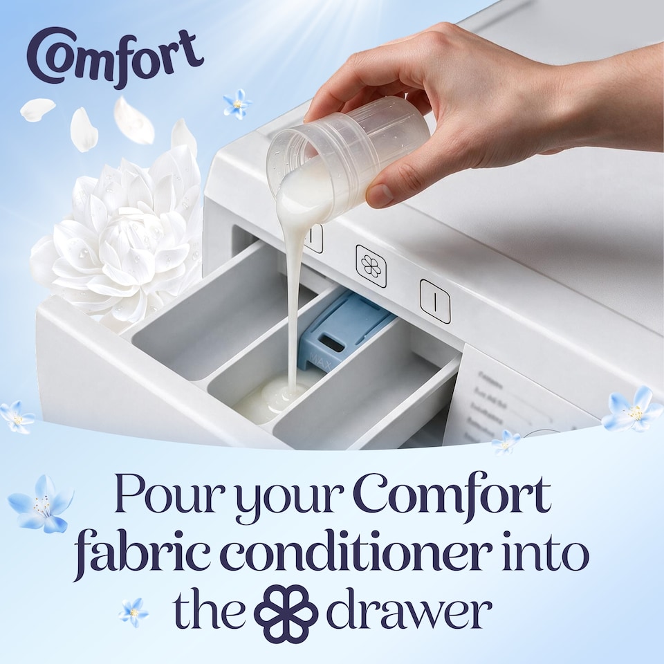 image 1 of Comfort Pure Gently Fresh Sensitive Fabric Conditioner 31 Washes 930ml