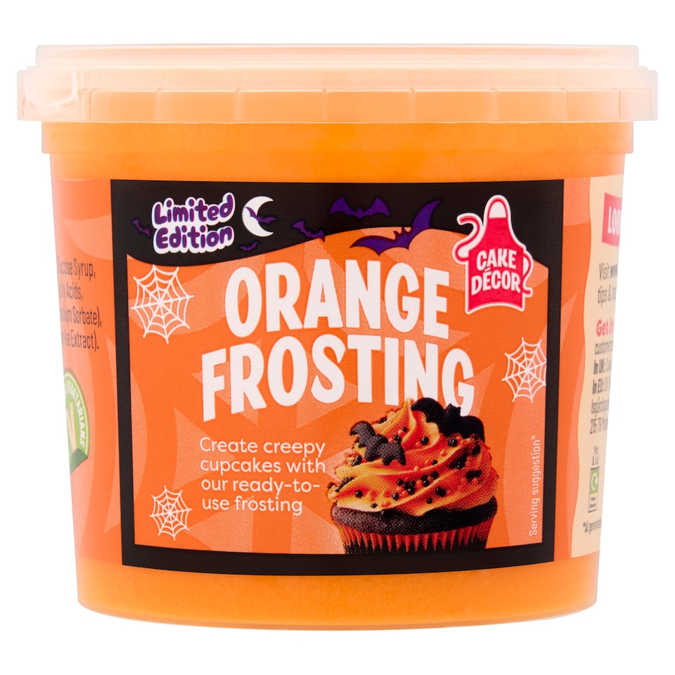 Cake Decor Orange Frosting 300G