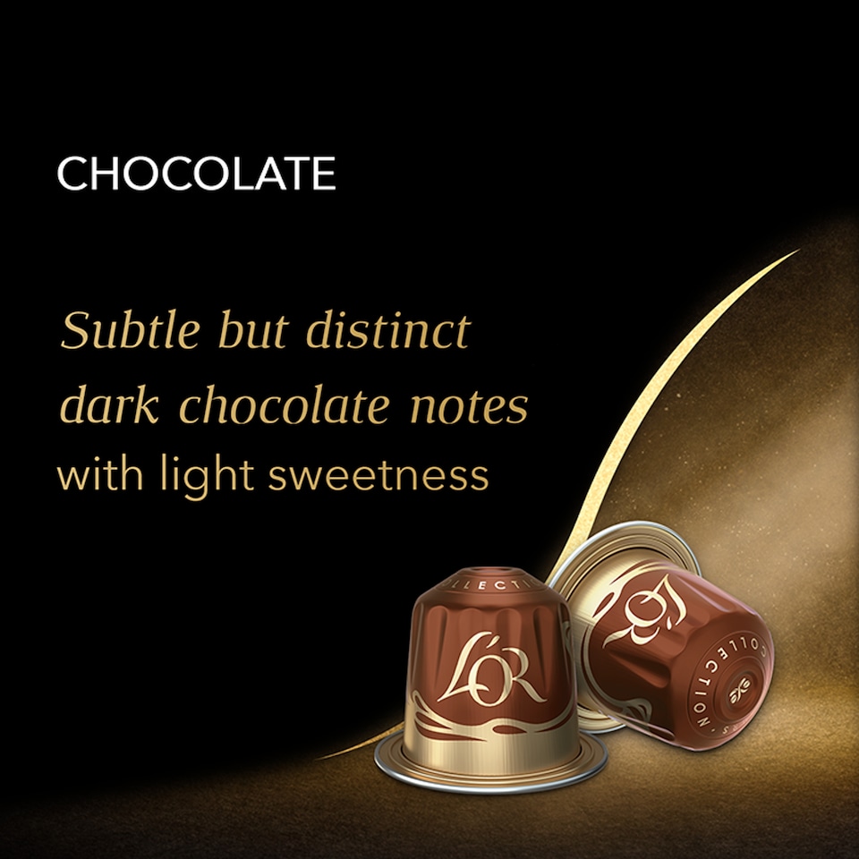 image 1 of L'or. Espresso Chocolate Ground Coffee 10 Pack 52G