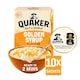 image 1 of Quaker Oat So Simple Porridge Sachets - Golden Syrup 10x36g