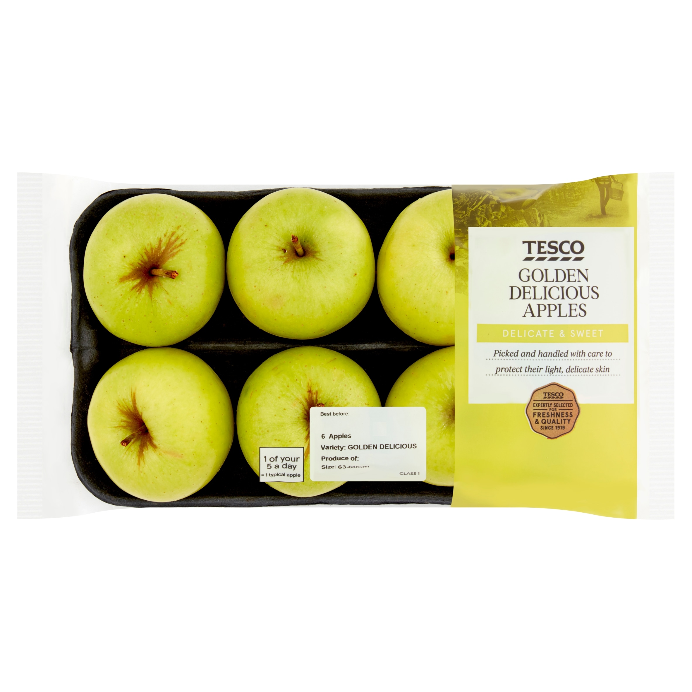 Tesco Golden Delicious Apple Minimum 5 Pack