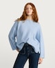 image 3 of F&F Knitted Slouchy Jumper with Wool in Blue