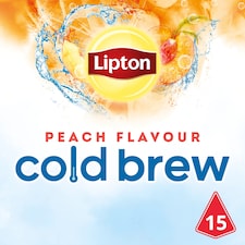 Lipton Cold Brew Peach Flavour 15 Teabags 37.5G