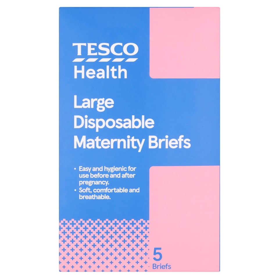 Tesco Large Maternity Brief 5 Pack