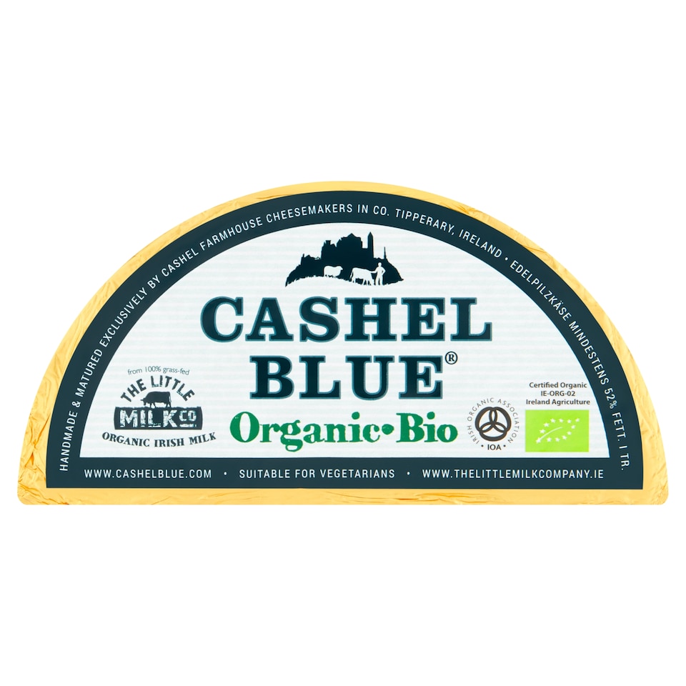 Cashel Blue & Mlk Co.Org F/Hse Blue Chse 125g