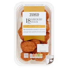 Tesco Savoury Eggs 18 Pack 216g