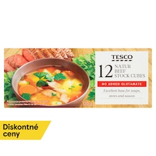 Tesco Natur Beef Stock Cubes 12 x 10 g