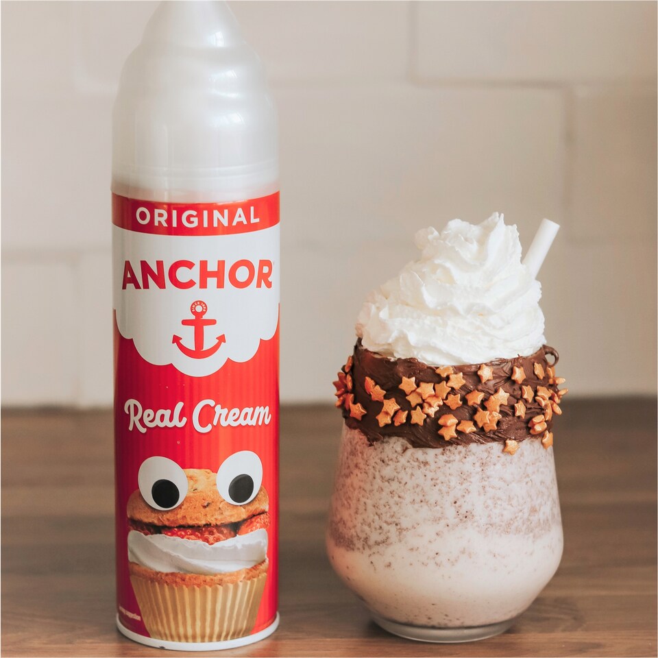 image 1 of Anchor Real Dairy Cream Swirls Uht 250G