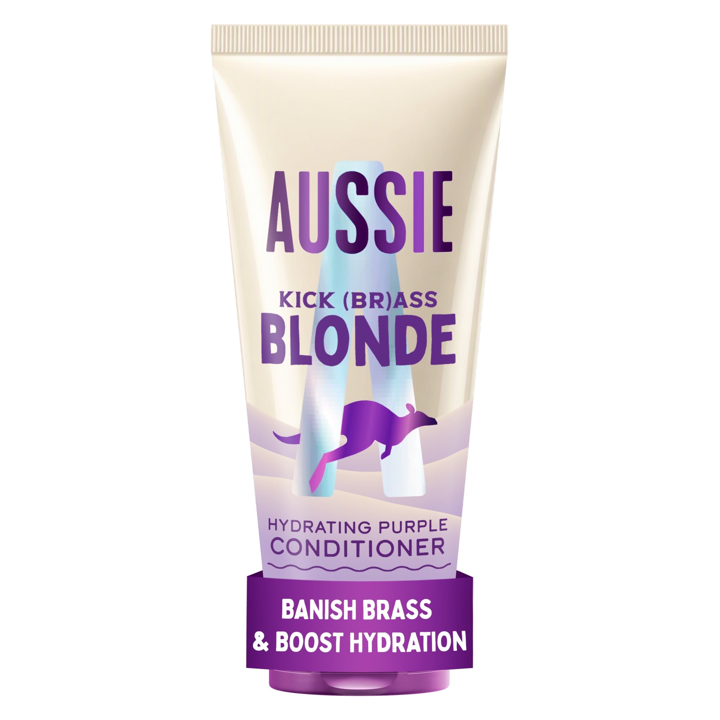 Aussie Kick (Br)ass Blonde Conditioner 200ml. Purple Conditioner