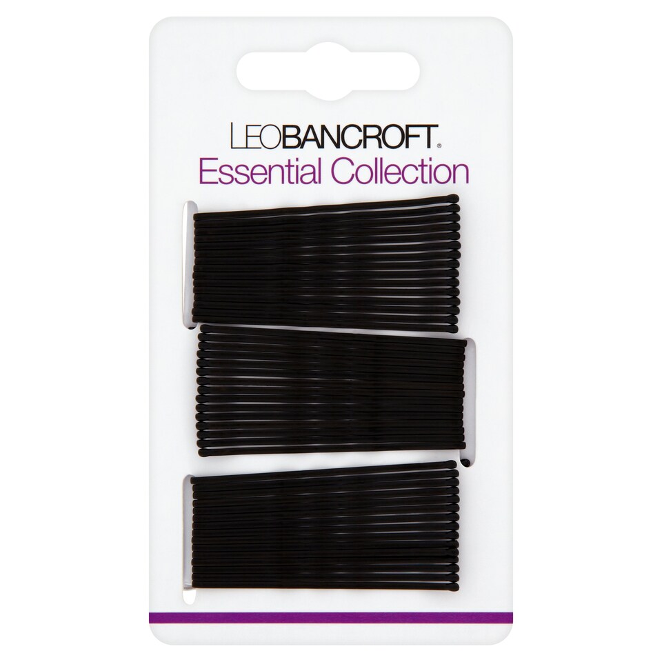LEO B STD HAIRGRIPS BLK 45PK