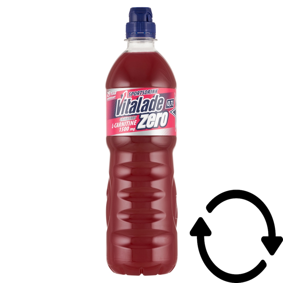 Vitalade Cranberry Sportsdrink L-Carnitine 1500 mg 0,7 l