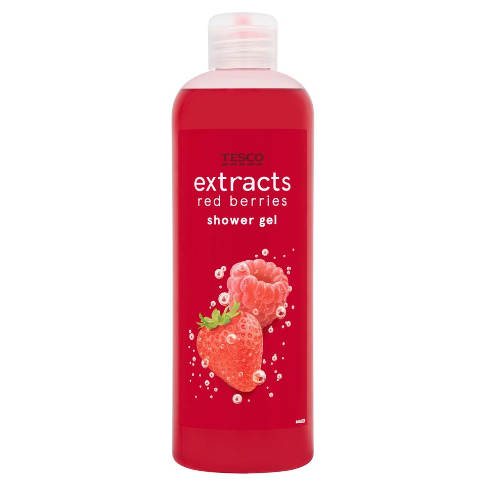 Tesco Extracts Red Berry Shower Gel 500Ml