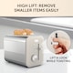image 3 of Breville High Gloss 2 Slice Toaster Cream