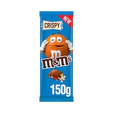M&M's Crispy Milk Chocolate Block 150G