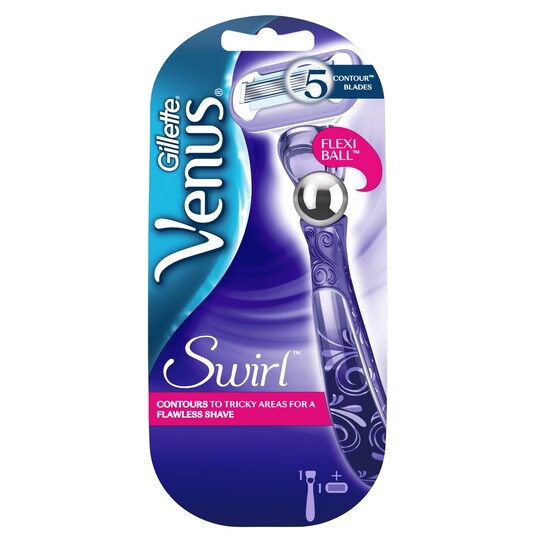 Gillette Venus Swirl Flexiball Women's Razor Tesco Groceries