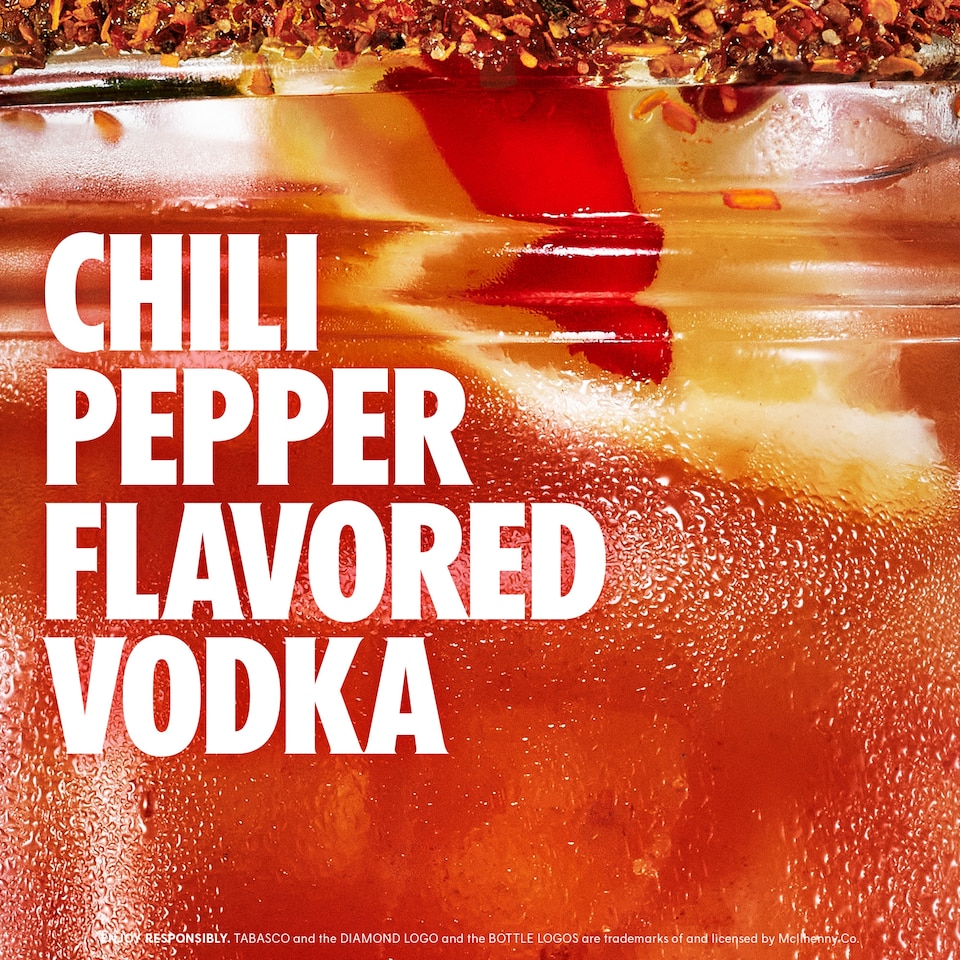 image 1 of Absolut Tabasco Chili Pepper Vodka 700ml