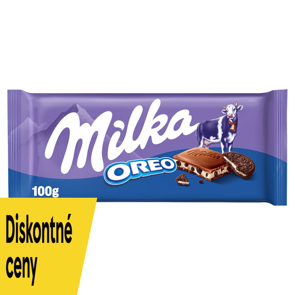 image 1 of Milka čokoláda Oreo mliečna čokoláda a sušienky 100 g