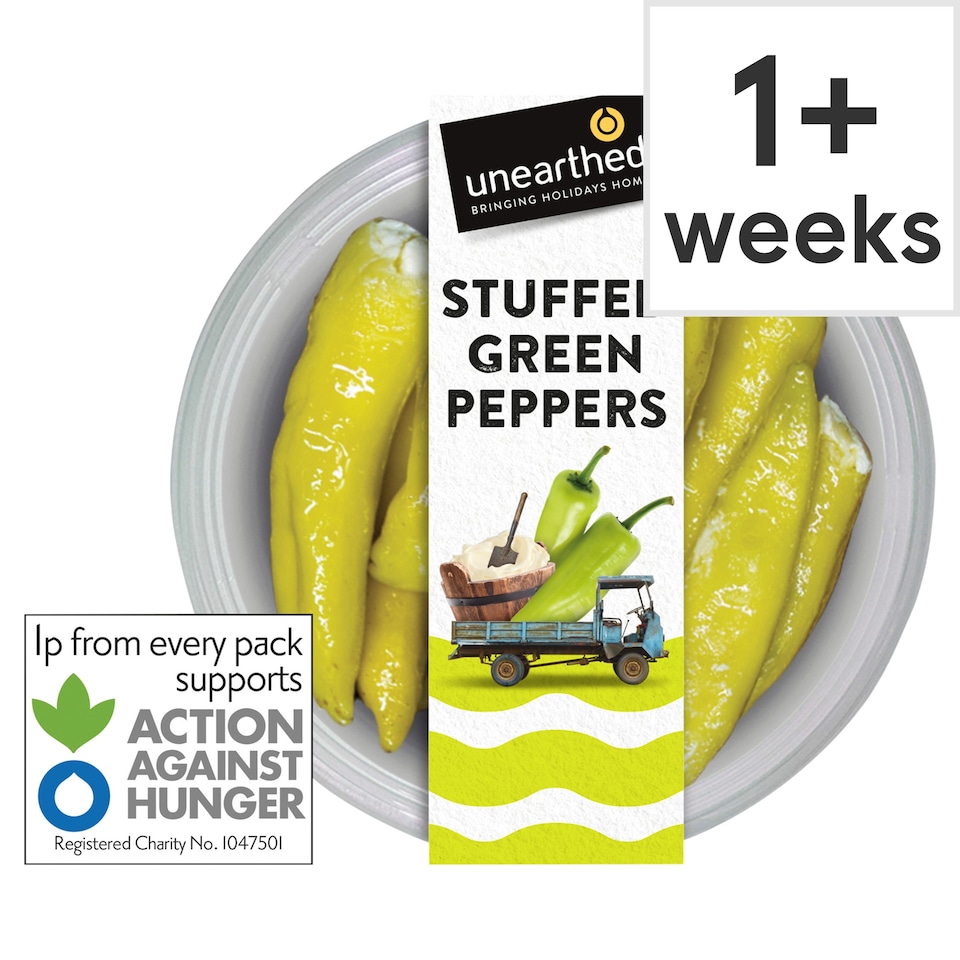 Unearthed Stuffed Green Peppers 150g