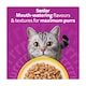 image 4 of Whiskas 7+ Senior Cat Food Pouches Poultry Feasts Jelly 40x85g